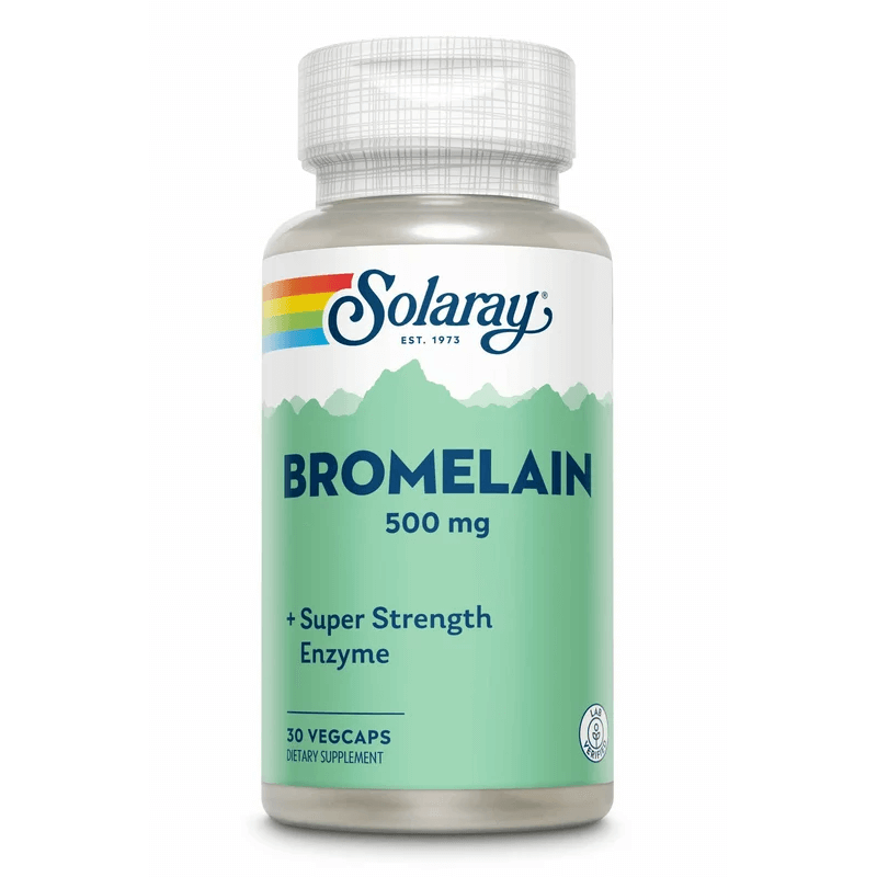 Bromelain 500mg Solaray, 30 capsule, Secom Bromelain 500mg Solaray, 30 capsule, Secom