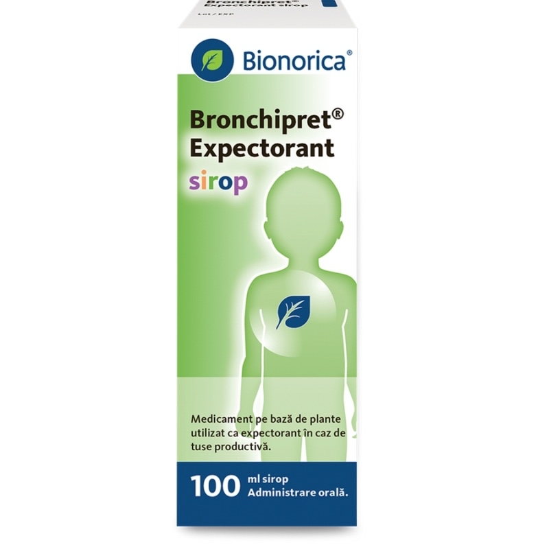 Bronchipret Expectorant sirop, 100 ml, Bionorica Bronchipret Expectorant sirop, 100 ml, Bionorica