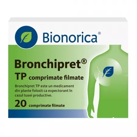 Bronchipret TP, 20 comprimate, Bionorica Bronchipret TP, 20 comprimate, Bionorica
