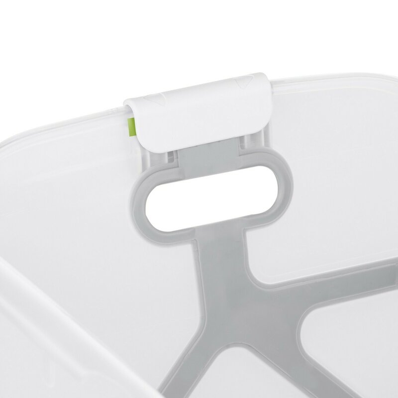 Cadita de baie cu pliere ultra-compacta, Jane, Oasis, Cu doua manere, 68 x 42 x 26 cm, Conform cu standardul european de siguranta EN 17072:2018, White Cadita de baie cu pliere ultra-compacta, Jane, Oasis, Cu doua manere, 68 x 42 x 26 cm, Conform cu standardul european de siguranta EN 17072:2018, White