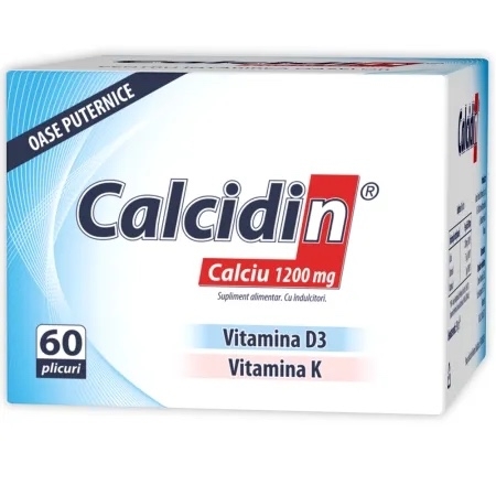 Calcidin, 60 plicuri, Zdrovit Calcidin, 60 plicuri, Zdrovit