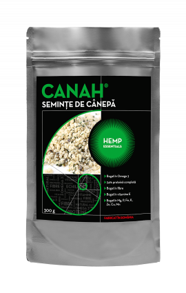 Canah - Seminte decorticate de canepa 300g Canah - Seminte decorticate de canepa 300g