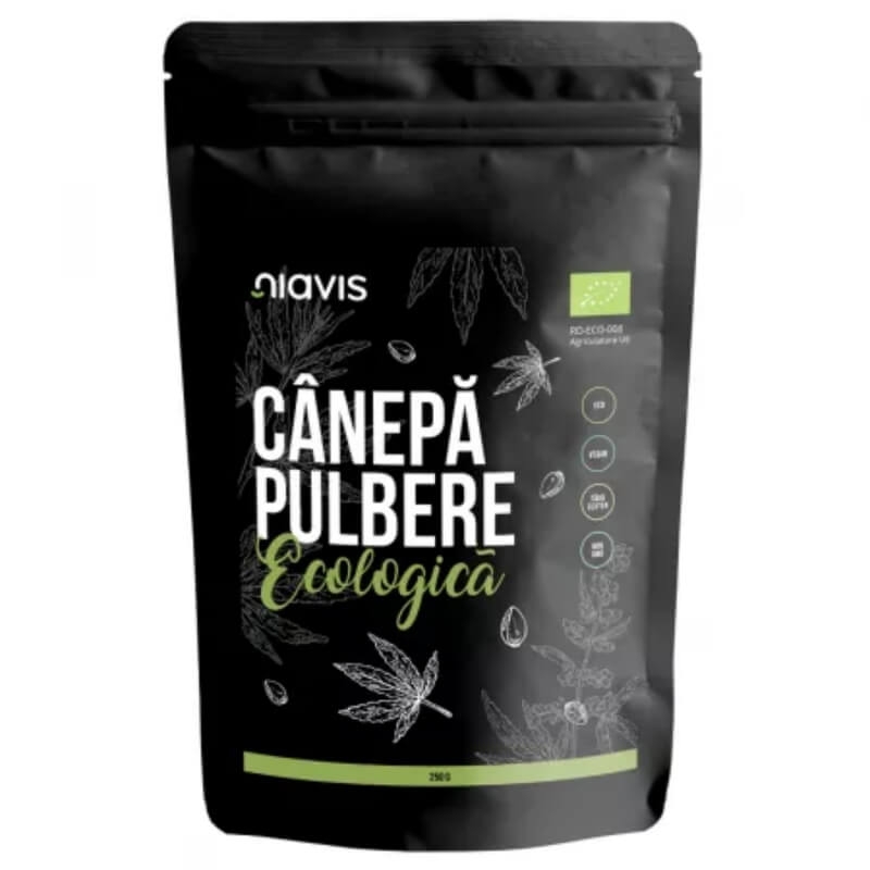 Canepa pulbere ecologica, 250 g, Niavis Canepa pulbere ecologica, 250 g, Niavis