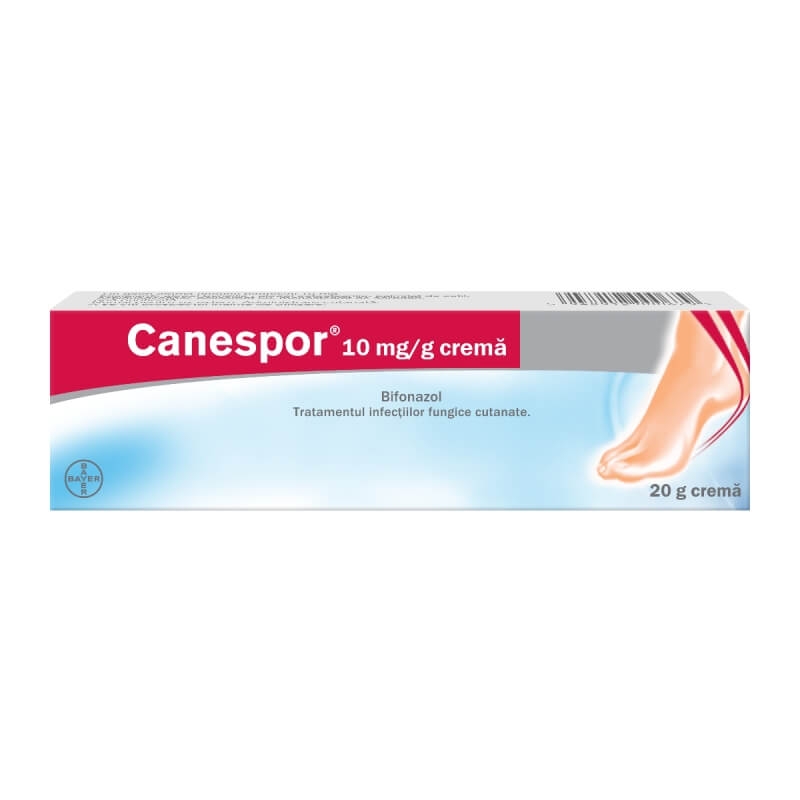 Canespor crema, 10mg/g, 20 g, Bayer Canespor crema, 10mg/g, 20 g, Bayer