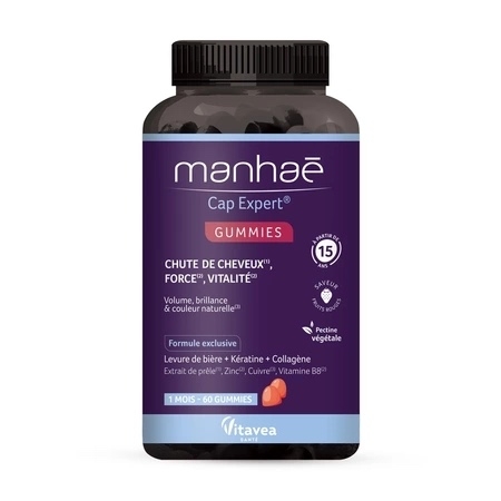 Cap Expert Gummies, 60 jeleuri gumate, Manhae Cap Expert Gummies, 60 jeleuri gumate, Manhae