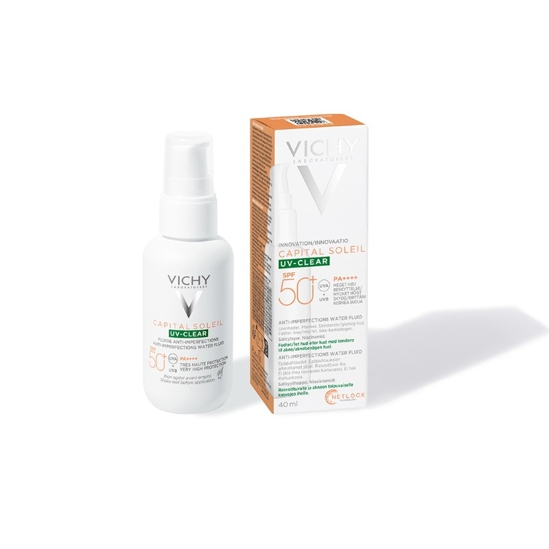 Capital Soleil UV-Clear Fluid SPF50+, 40ml, Vichy Capital Soleil UV-Clear Fluid SPF50+, 40ml, Vichy