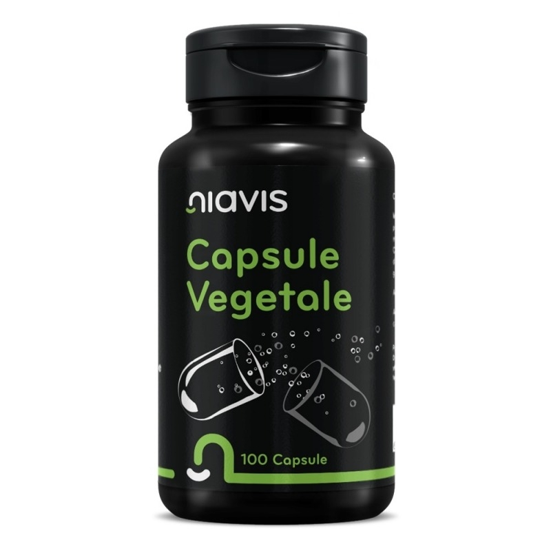 Capsule vegetale goale, 100 bucati, Niavis Capsule vegetale goale, 100 bucati, Niavis