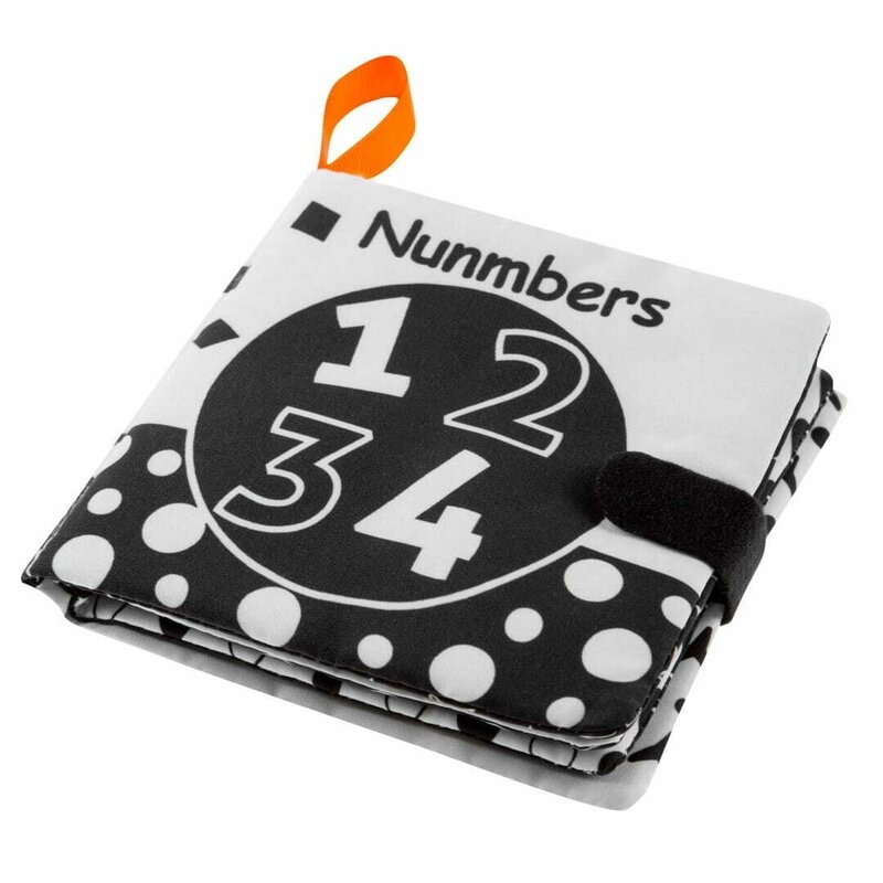 Carticica senzoriala, Bocioland, Cu 8 pagini in culori contrastante, Fosneste cand este atinsa, Din material moale, 0 luni+, Numbers Carticica senzoriala, Bocioland, Cu 8 pagini in culori contrastante, Fosneste cand este atinsa, Din material moale, 0 luni+, Numbers