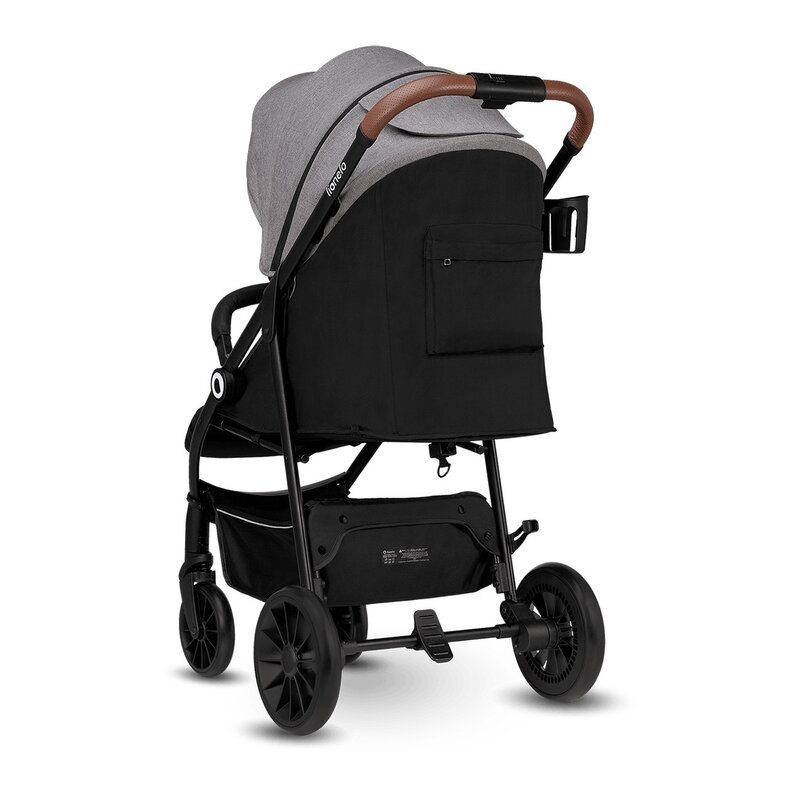 Lionelo - Carucior sport Zoey, De la nastere, Cu accesorii, Cadru din aluminiu, 0- 15 kg, Gri Lionelo - Carucior sport Zoey, De la nastere, Cu accesorii, Cadru din aluminiu, 0- 15 kg, Gri