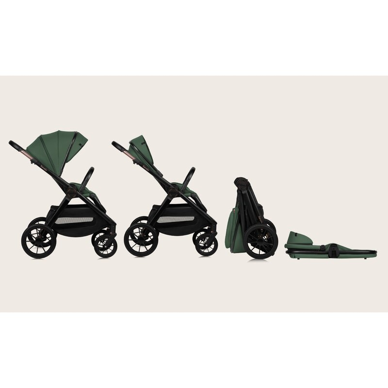 Carucior 2 in 1, Lionelo, Layla, Pana la 22 kg, Cadru aluminiu, Cu landou intarit si salteluta din spuma AirDots, Reversibil, Cu ventilatie 3D, Cu accesorii, EN1888-1, EN1888-2, EN1466, Verde Carucior 2 in 1, Lionelo, Layla, Pana la 22 kg, Cadru aluminiu, Cu landou intarit si salteluta din spuma AirDots, Reversibil, Cu ventilatie 3D, Cu accesorii, EN1888-1, EN1888-2, EN1466, Verde