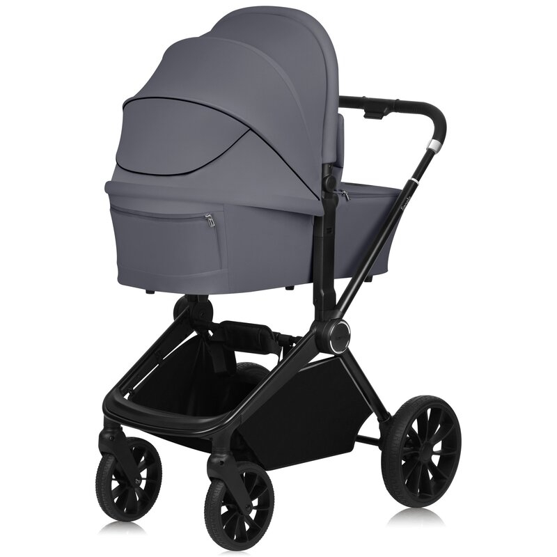 Carucior 2 in 1, Lionelo, Mika Plus, Cadru din aluminiu, Cu landou intarit si salteluta moale, Reversibil, Cu sistem de ventilatie 3D, Cu accesorii, Pana la 22 kg, Conform cu EN1888-1 EN1888-2, EN1466, Gri Carucior 2 in 1, Lionelo, Mika Plus, Cadru din aluminiu, Cu landou intarit si salteluta moale, Reversibil, Cu sistem de ventilatie 3D, Cu accesorii, Pana la 22 kg, Conform cu EN1888-1 EN1888-2, EN1466, Gri