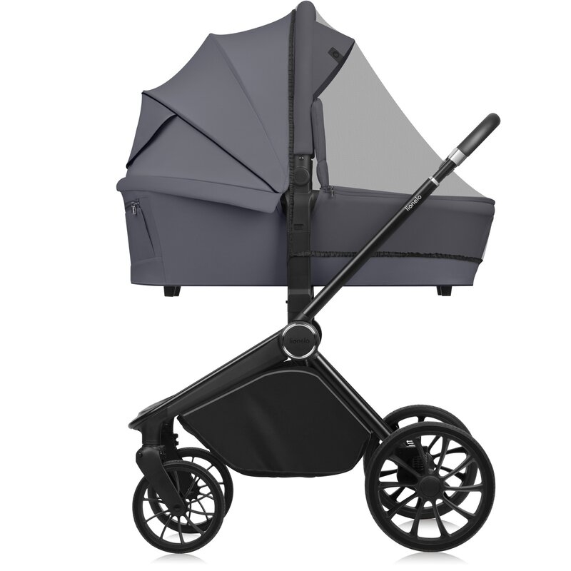 Carucior 2 in 1, Lionelo, Mika Plus, Cadru din aluminiu, Cu landou intarit si salteluta moale, Reversibil, Cu sistem de ventilatie 3D, Cu accesorii, Pana la 22 kg, Conform cu EN1888-1 EN1888-2, EN1466, Gri Carucior 2 in 1, Lionelo, Mika Plus, Cadru din aluminiu, Cu landou intarit si salteluta moale, Reversibil, Cu sistem de ventilatie 3D, Cu accesorii, Pana la 22 kg, Conform cu EN1888-1 EN1888-2, EN1466, Gri