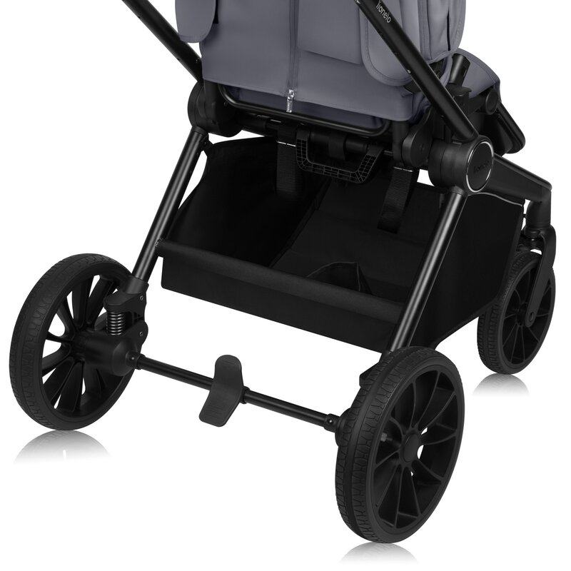 Carucior 2 in 1, Lionelo, Mika Plus, Cadru din aluminiu, Cu landou intarit si salteluta moale, Reversibil, Cu sistem de ventilatie 3D, Cu accesorii, Pana la 22 kg, Conform cu EN1888-1 EN1888-2, EN1466, Gri Carucior 2 in 1, Lionelo, Mika Plus, Cadru din aluminiu, Cu landou intarit si salteluta moale, Reversibil, Cu sistem de ventilatie 3D, Cu accesorii, Pana la 22 kg, Conform cu EN1888-1 EN1888-2, EN1466, Gri