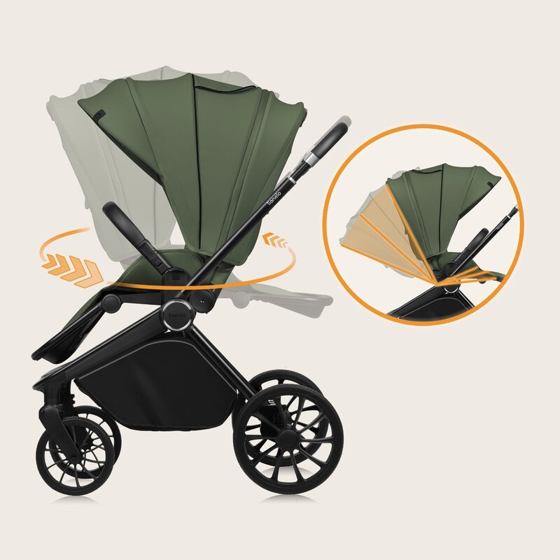 Carucior 2 in 1, Lionelo, Mika Plus, Cadru din aluminiu, Cu landou intarit si salteluta moale, Reversibil, Cu sistem de ventilatie 3D, Cu accesorii, Pana la 22 kg, Conform cu EN1888-1 EN1888-2, EN1466, Verde Carucior 2 in 1, Lionelo, Mika Plus, Cadru din aluminiu, Cu landou intarit si salteluta moale, Reversibil, Cu sistem de ventilatie 3D, Cu accesorii, Pana la 22 kg, Conform cu EN1888-1 EN1888-2, EN1466, Verde