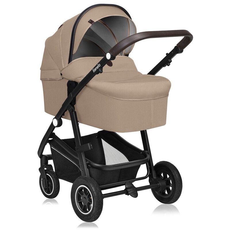 Carucior 3 in 1, Lionelo, Bianka, Transformabil, Cadru aluminiu, Cu landou si salteluta moale, Cu scoica auto testata ADAC, Cu multiple accesorii, Sustine 22 kg, 0 luni+, EN1466:2014+AC:2015, EN1888, Bej Carucior 3 in 1, Lionelo, Bianka, Transformabil, Cadru aluminiu, Cu landou si salteluta moale, Cu scoica auto testata ADAC, Cu multiple accesorii, Sustine 22 kg, 0 luni+, EN1466:2014+AC:2015, EN1888, Bej