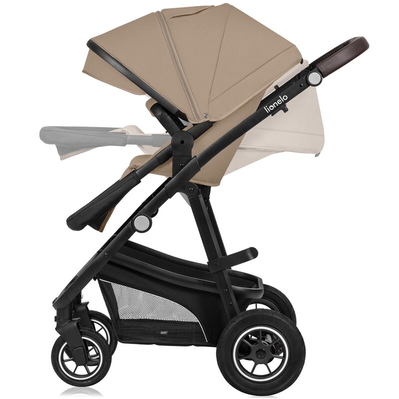 Carucior 3 in 1, Lionelo, Bianka, Transformabil, Cadru aluminiu, Cu landou si salteluta moale, Cu scoica auto testata ADAC, Cu multiple accesorii, Sustine 22 kg, 0 luni+, EN1466:2014+AC:2015, EN1888, Bej Carucior 3 in 1, Lionelo, Bianka, Transformabil, Cadru aluminiu, Cu landou si salteluta moale, Cu scoica auto testata ADAC, Cu multiple accesorii, Sustine 22 kg, 0 luni+, EN1466:2014+AC:2015, EN1888, Bej