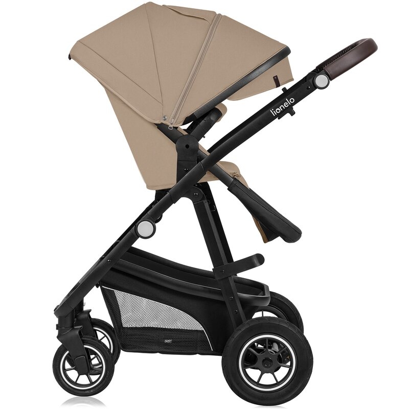 Carucior 3 in 1, Lionelo, Bianka, Transformabil, Cadru aluminiu, Cu landou si salteluta moale, Cu scoica auto testata ADAC, Cu multiple accesorii, Sustine 22 kg, 0 luni+, EN1466:2014+AC:2015, EN1888, Bej Carucior 3 in 1, Lionelo, Bianka, Transformabil, Cadru aluminiu, Cu landou si salteluta moale, Cu scoica auto testata ADAC, Cu multiple accesorii, Sustine 22 kg, 0 luni+, EN1466:2014+AC:2015, EN1888, Bej