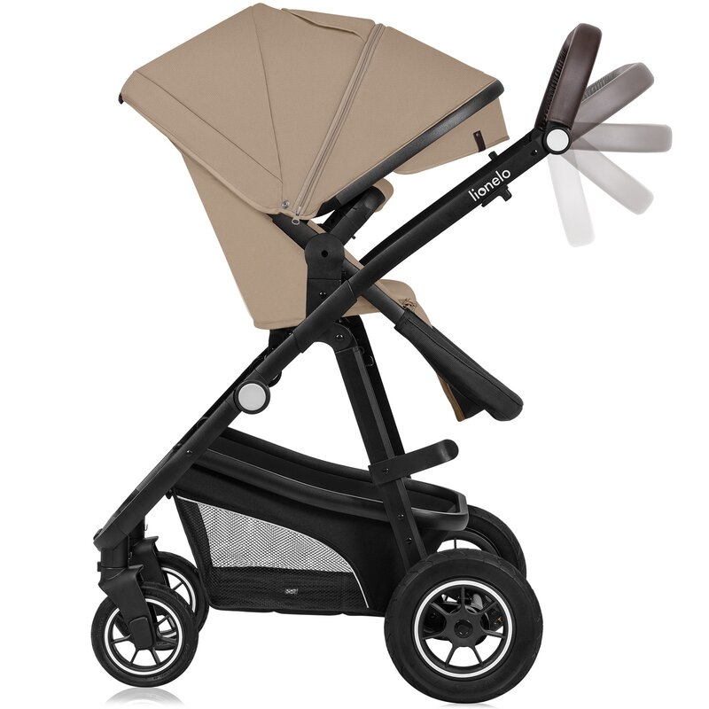 Carucior 3 in 1, Lionelo, Bianka, Transformabil, Cadru aluminiu, Cu landou si salteluta moale, Cu scoica auto testata ADAC, Cu multiple accesorii, Sustine 22 kg, 0 luni+, EN1466:2014+AC:2015, EN1888, Bej Carucior 3 in 1, Lionelo, Bianka, Transformabil, Cadru aluminiu, Cu landou si salteluta moale, Cu scoica auto testata ADAC, Cu multiple accesorii, Sustine 22 kg, 0 luni+, EN1466:2014+AC:2015, EN1888, Bej