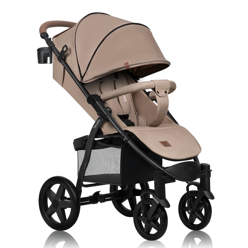 Carucior sport, Lionelo, Annet Plus, De la nastere, Cu accesorii si capotina XXL reglabila, 0 - 22 Kg, Conform cu standardele europene de securitate EN1888-1 si EN1888-2, Bej Carucior sport, Lionelo, Annet Plus, De la nastere, Cu accesorii si capotina XXL reglabila, 0 - 22 Kg, Conform cu standardele europene de securitate EN1888-1 si EN1888-2, Bej