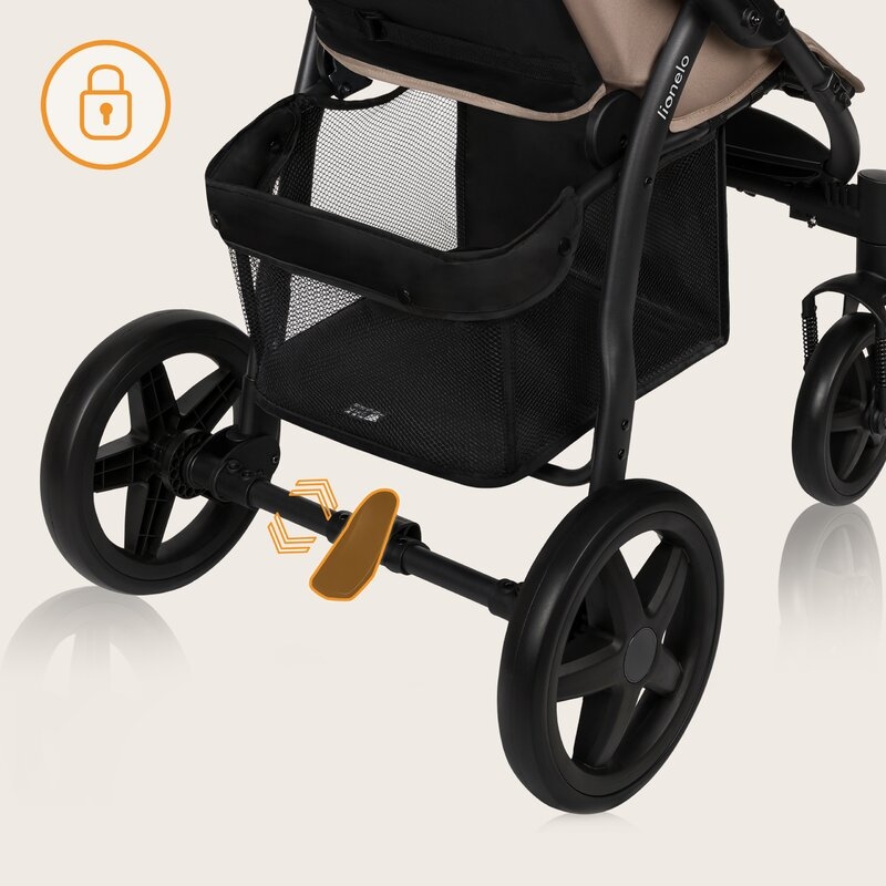 Carucior sport, Lionelo, Annet Plus, De la nastere, Cu accesorii si capotina XXL reglabila, 0 - 22 Kg, Conform cu standardele europene de securitate EN1888-1 si EN1888-2, Bej Carucior sport, Lionelo, Annet Plus, De la nastere, Cu accesorii si capotina XXL reglabila, 0 - 22 Kg, Conform cu standardele europene de securitate EN1888-1 si EN1888-2, Bej