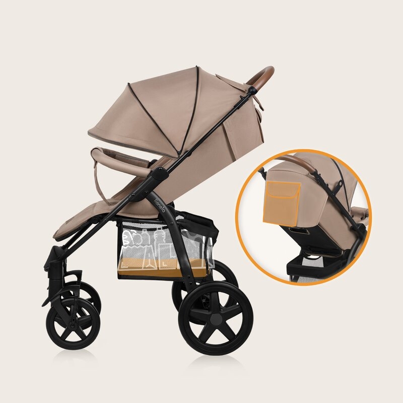 Carucior sport, Lionelo, Annet Plus, De la nastere, Cu accesorii si capotina XXL reglabila, 0 - 22 Kg, Conform cu standardele europene de securitate EN1888-1 si EN1888-2, Bej Carucior sport, Lionelo, Annet Plus, De la nastere, Cu accesorii si capotina XXL reglabila, 0 - 22 Kg, Conform cu standardele europene de securitate EN1888-1 si EN1888-2, Bej
