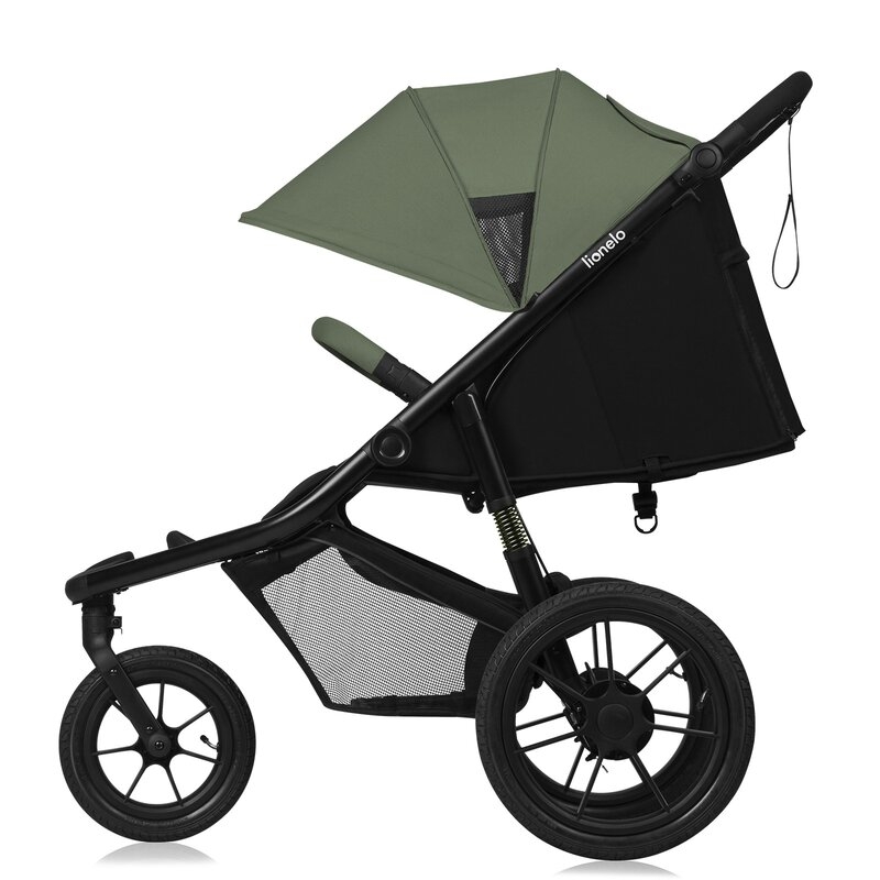 Carucior sport, Lionelo, Azura, Cu 3 roti, Cu baldachin XXL impermeabil, Pliere compacta, Pana la 22 kg, 6-48 luni, Conform cu standardele europene de securitate EN1888-1 si EN1888-2, Verde Carucior sport, Lionelo, Azura, Cu 3 roti, Cu baldachin XXL impermeabil, Pliere compacta, Pana la 22 kg, 6-48 luni, Conform cu standardele europene de securitate EN1888-1 si EN1888-2, Verde