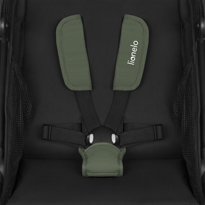 Carucior sport, Lionelo, Azura, Cu 3 roti, Cu baldachin XXL impermeabil, Pliere compacta, Pana la 22 kg, 6-48 luni, Conform cu standardele europene de securitate EN1888-1 si EN1888-2, Verde Carucior sport, Lionelo, Azura, Cu 3 roti, Cu baldachin XXL impermeabil, Pliere compacta, Pana la 22 kg, 6-48 luni, Conform cu standardele europene de securitate EN1888-1 si EN1888-2, Verde