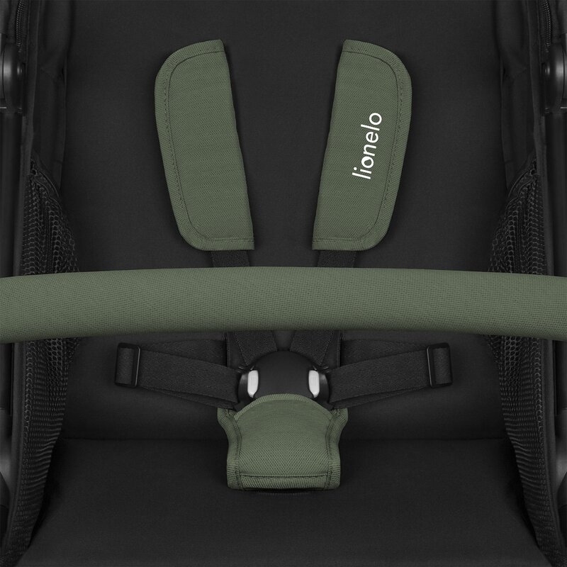 Carucior sport, Lionelo, Azura, Cu 3 roti, Cu baldachin XXL impermeabil, Pliere compacta, Pana la 22 kg, 6-48 luni, Conform cu standardele europene de securitate EN1888-1 si EN1888-2, Verde Carucior sport, Lionelo, Azura, Cu 3 roti, Cu baldachin XXL impermeabil, Pliere compacta, Pana la 22 kg, 6-48 luni, Conform cu standardele europene de securitate EN1888-1 si EN1888-2, Verde