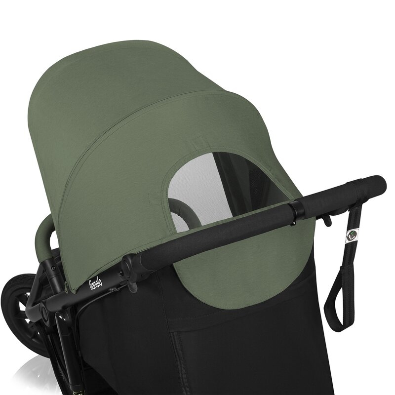 Carucior sport, Lionelo, Azura, Cu 3 roti, Cu baldachin XXL impermeabil, Pliere compacta, Pana la 22 kg, 6-48 luni, Conform cu standardele europene de securitate EN1888-1 si EN1888-2, Verde Carucior sport, Lionelo, Azura, Cu 3 roti, Cu baldachin XXL impermeabil, Pliere compacta, Pana la 22 kg, 6-48 luni, Conform cu standardele europene de securitate EN1888-1 si EN1888-2, Verde