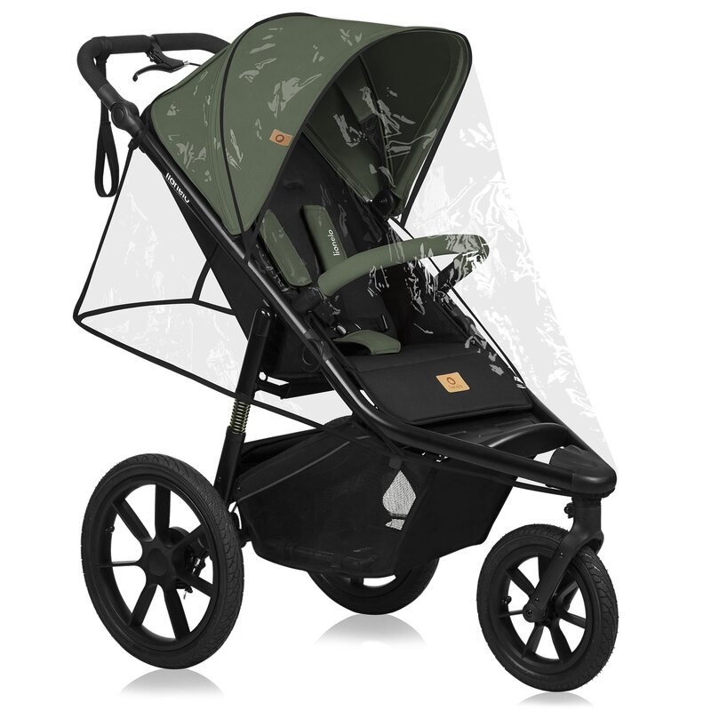 Carucior sport, Lionelo, Azura, Cu 3 roti, Cu baldachin XXL impermeabil, Pliere compacta, Pana la 22 kg, 6-48 luni, Conform cu standardele europene de securitate EN1888-1 si EN1888-2, Verde Carucior sport, Lionelo, Azura, Cu 3 roti, Cu baldachin XXL impermeabil, Pliere compacta, Pana la 22 kg, 6-48 luni, Conform cu standardele europene de securitate EN1888-1 si EN1888-2, Verde