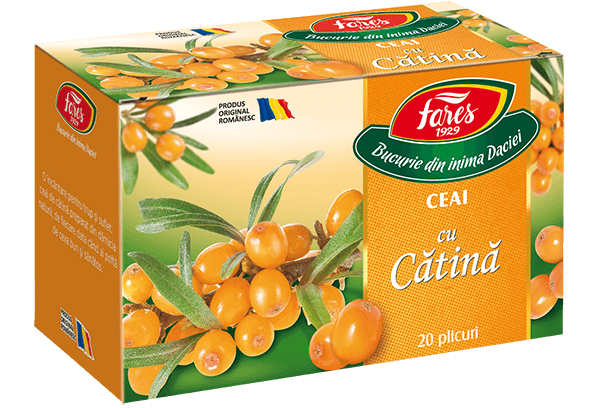 Ceai cu catina, 20plicuri, Fares Ceai cu catina, 20plicuri, Fares