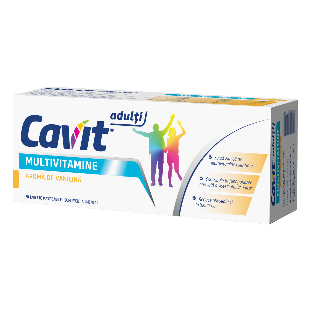 Cavit - Adulti Multivitamine vanilina 20tb Cavit - Adulti Multivitamine vanilina 20tb