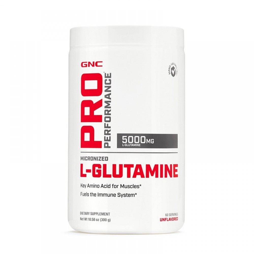 L-glutamina micronizata pudra fara aroma 5000 mg Pro Performance, 300 g, GNC L-glutamina micronizata pudra fara aroma 5000 mg Pro Performance, 300 g, GNC