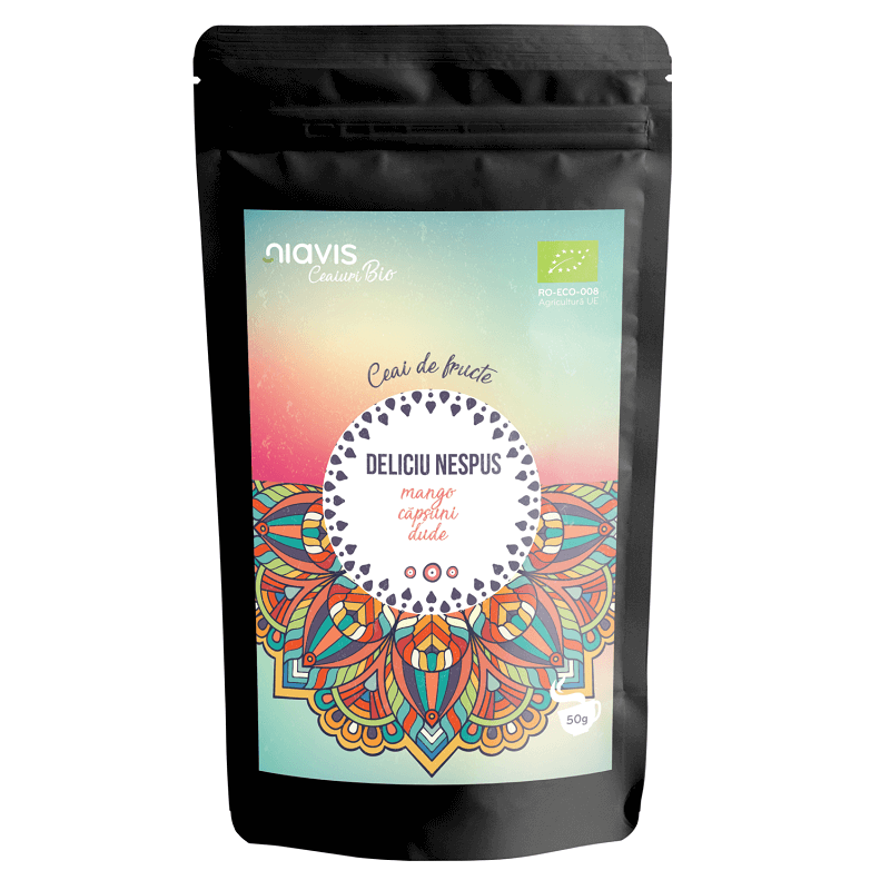 Ceai bio Deliciu nespus, 50 g, Niavis Ceai bio Deliciu nespus, 50 g, Niavis