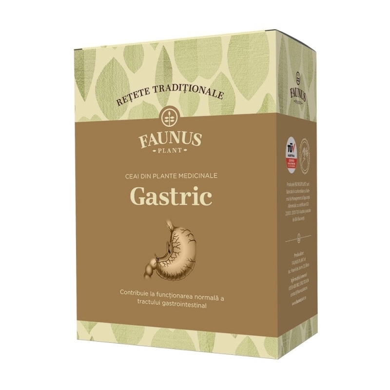 Ceai Gastric Retete Traditionale, 180 g, Faunus Plant Ceai Gastric Retete Traditionale, 180 g, Faunus Plant