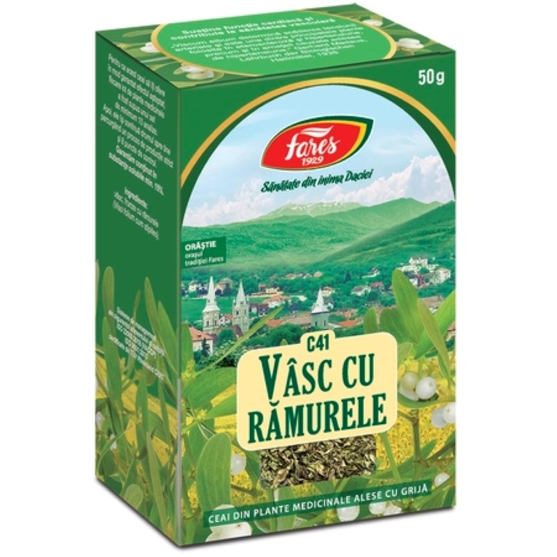 Ceai vasc cu ramurele C41, 50 g, Fares Ceai vasc cu ramurele C41, 50 g, Fares