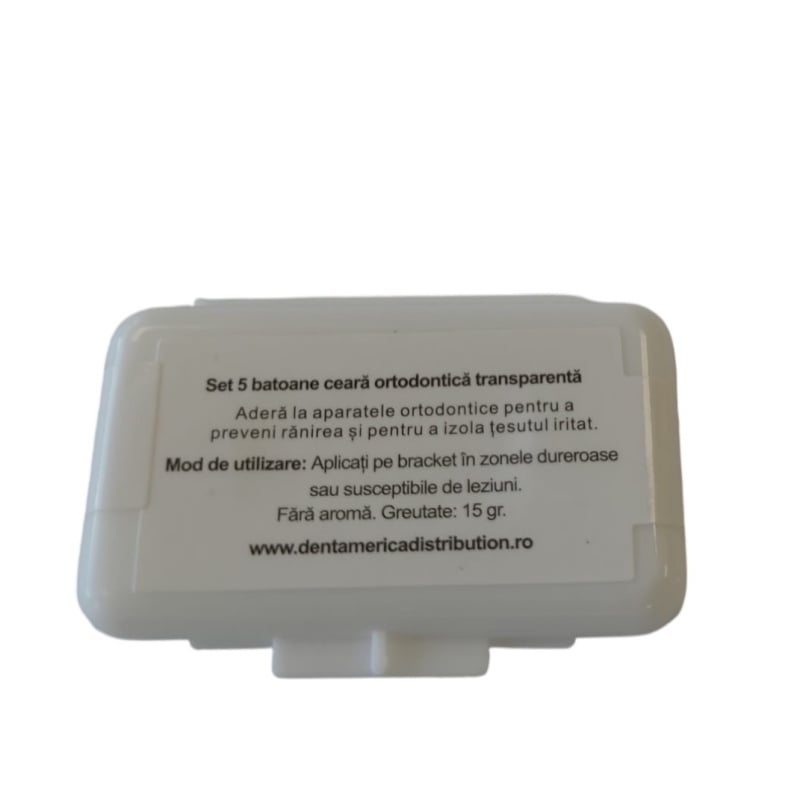 Ceara ortodontica transparenta, 15 g, Biocosmetics Ceara ortodontica transparenta, 15 g, Biocosmetics