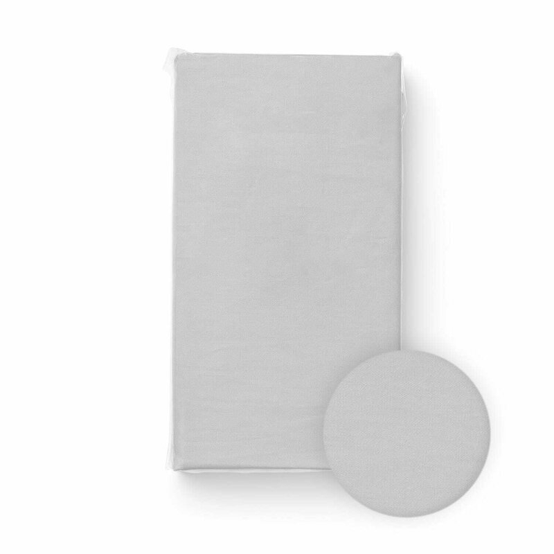 Cearceaf cu elastic, Bocioland, Pentru patut, Din 100% bumbac jersey, 120x60 cm, 0 luni+, Grey Cearceaf cu elastic, Bocioland, Pentru patut, Din 100% bumbac jersey, 120x60 cm, 0 luni+, Grey