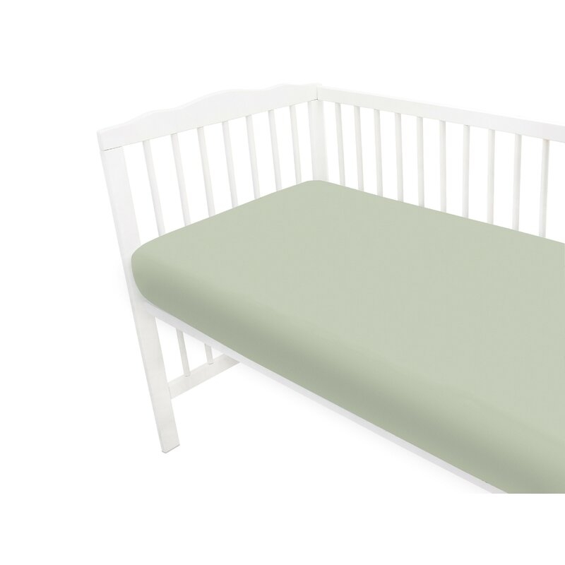 Cearceaf cu elastic, MimiNu, Jerse, Pentru pat 160x80 cm, Material certificat Oeko Tex Standard 100, Olive Cearceaf cu elastic, MimiNu, Jerse, Pentru pat 160x80 cm, Material certificat Oeko Tex Standard 100, Olive