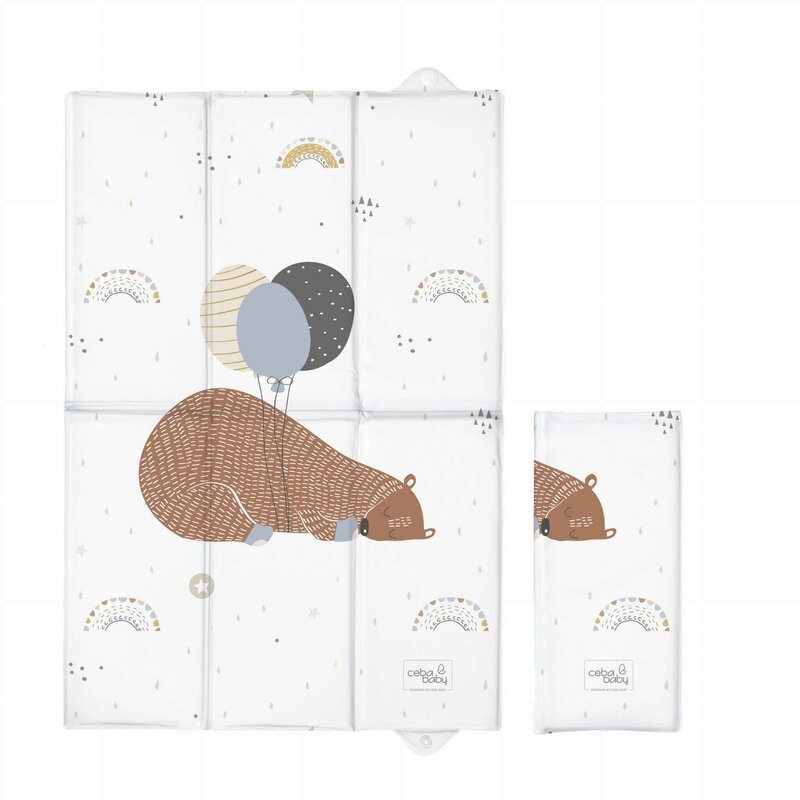 Ceba Baby - Saltea de infasat, Pliabila, 60 x 40 cm, Big bear Ceba Baby - Saltea de infasat, Pliabila, 60 x 40 cm, Big bear