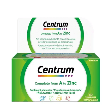 Centrum Complet de la A la Z, 30 comprimate, GSK (Haleon) Centrum Complet de la A la Z, 30 comprimate, GSK (Haleon)