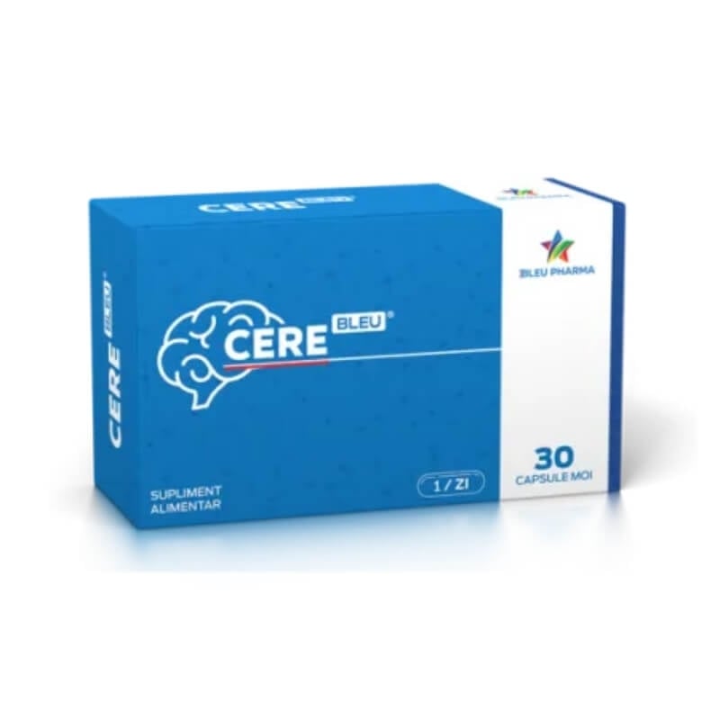 Cerebleu, 30 capsule moi, Bleu Pharma Cerebleu, 30 capsule moi, Bleu Pharma