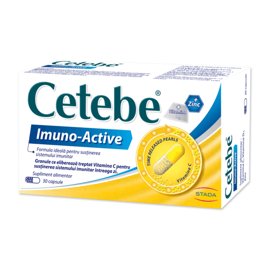 Cetebe Imuno-Active, 30 capsule, Stada Cetebe Imuno-Active, 30 capsule, Stada