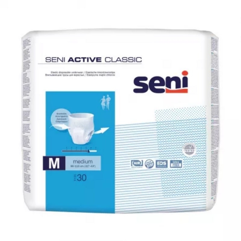 Chiloti incontinenta adulti Active Classic, Medium, 30 bucati, Seni Chiloti incontinenta adulti Active Classic, Medium, 30 bucati, Seni