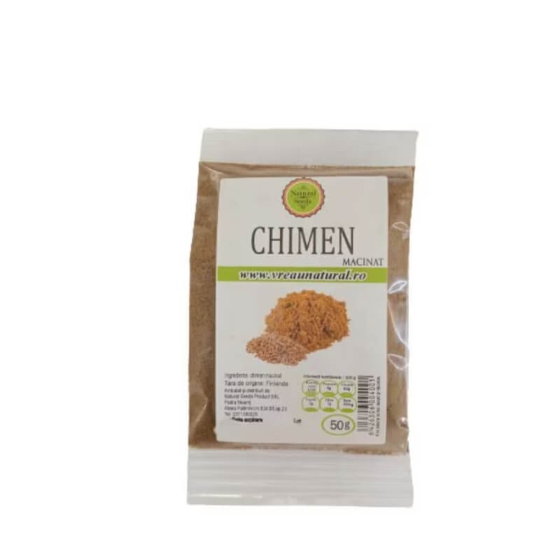 Chimen macinat, 50 g, Natural Seeds Chimen macinat, 50 g, Natural Seeds