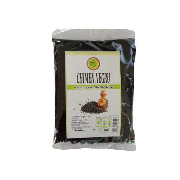 Chimen negru, 300 g, Natural Seeds Chimen negru, 300 g, Natural Seeds