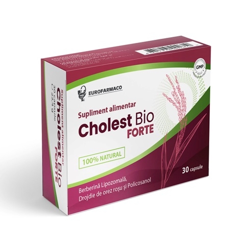Cholest Bio Forte, 30 capsule, Eurofarmaco Cholest Bio Forte, 30 capsule, Eurofarmaco