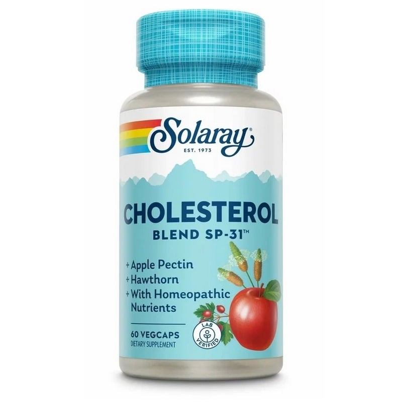 Cholesterol Blend Solaray, 60 capsule vegetale, Secom Cholesterol Blend Solaray, 60 capsule vegetale, Secom