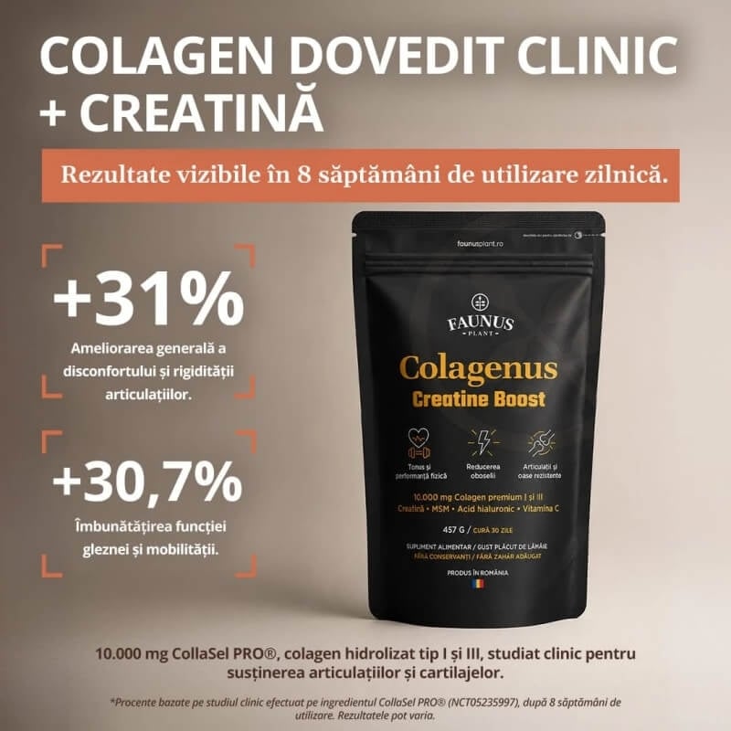 Colagenus Creatine Boost pudra, 457 g, Faunus Plant Colagenus Creatine Boost pudra, 457 g, Faunus Plant