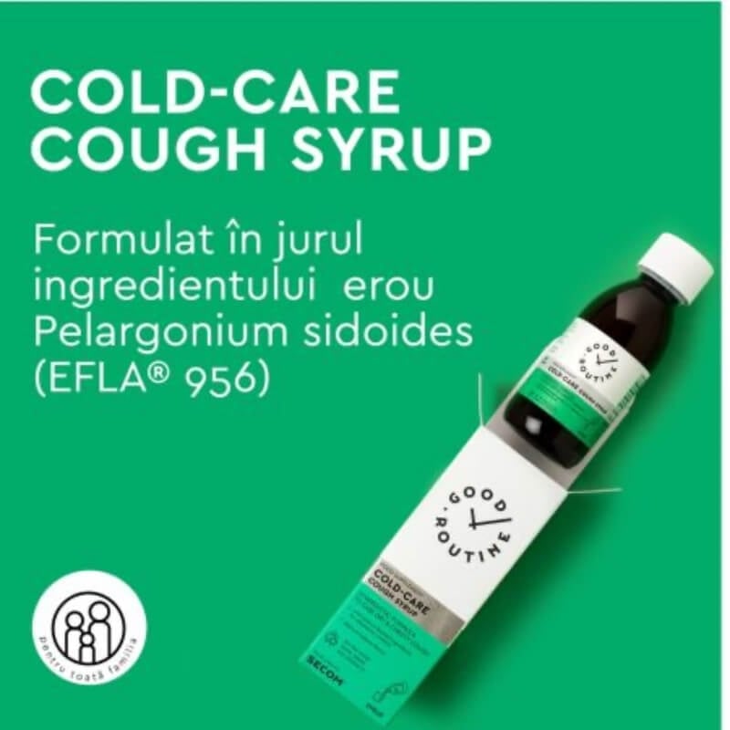 Cold-Care Cough syrup Good Routine, 150 ml, Secom Cold-Care Cough syrup Good Routine, 150 ml, Secom